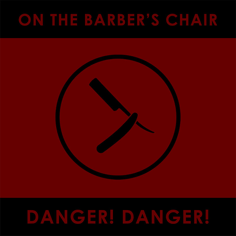 on the barber s chair cover2